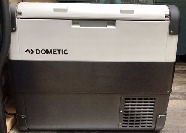 The Dometic dual-zone fridge